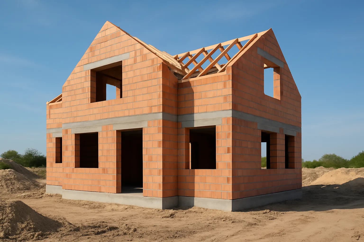 Single-family house build